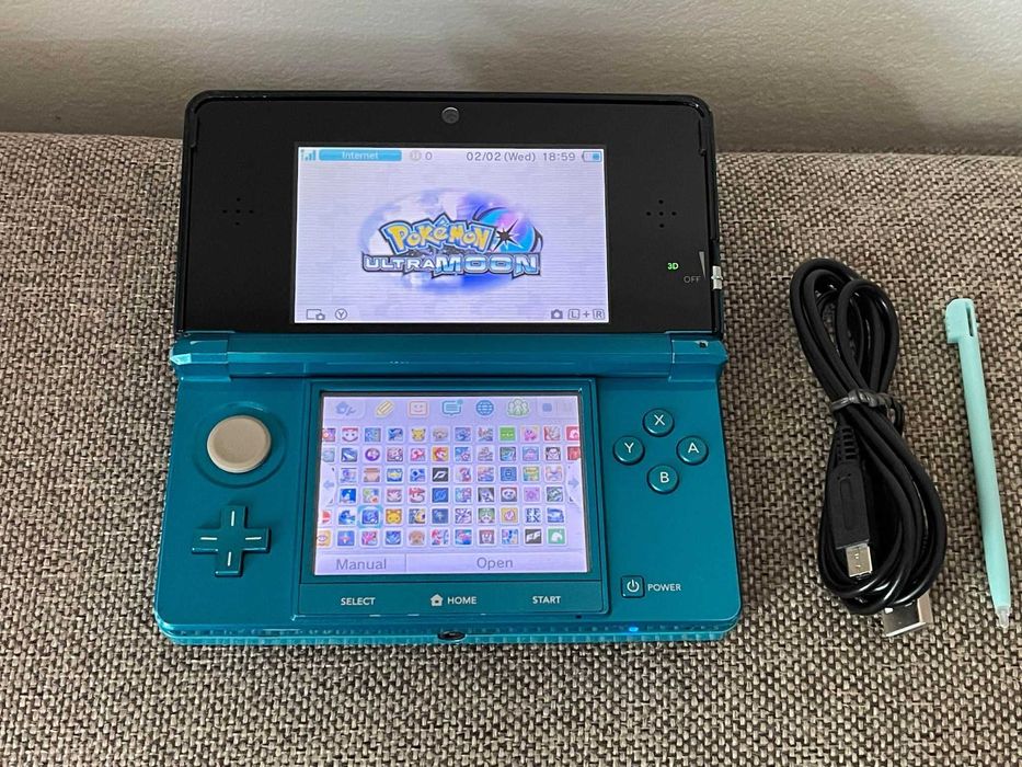 Nintendo 3DS MODAT joc pt copii cu 80jocuri doar titluri bune + H-SHOP