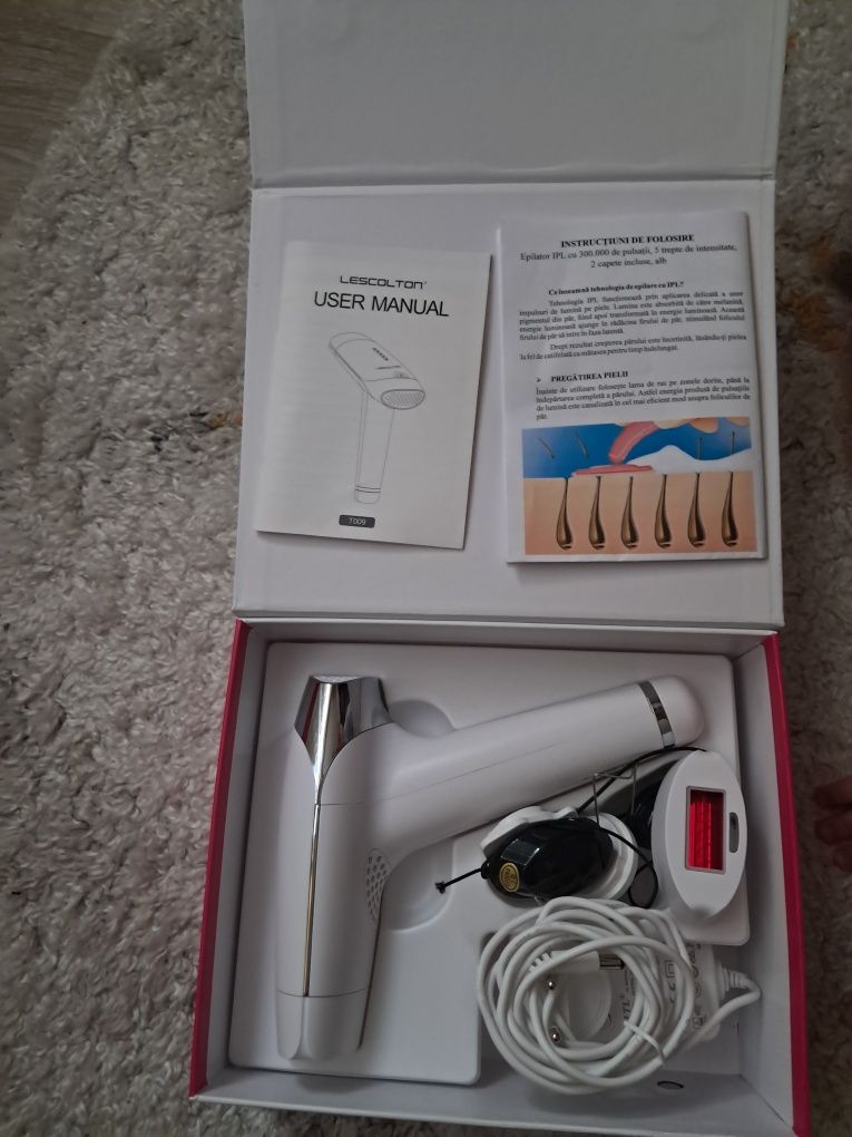 Epilator IPL Lescolton 300000 pulsații