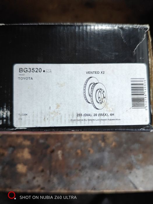 Vind discuri si placute frina fata yaris,prius,Celica,etc