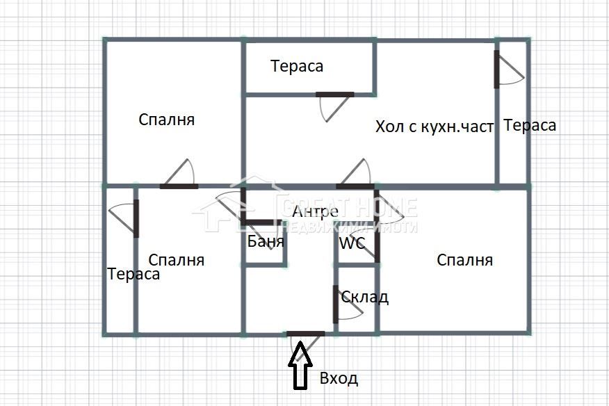 Продава се Четиристаен апартамент в Търговище, Вароша - 106 кв.м за 1203 €/кв.м - Снимка #7