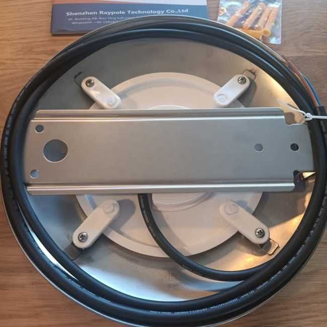 НОВ! Ултратънък LED прожектор за басейн 35W – 3500 lm, неръждаема