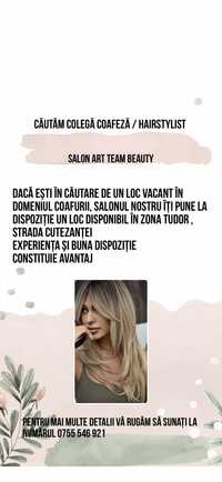 Cautam Colega Coafeza/ Hairstylist