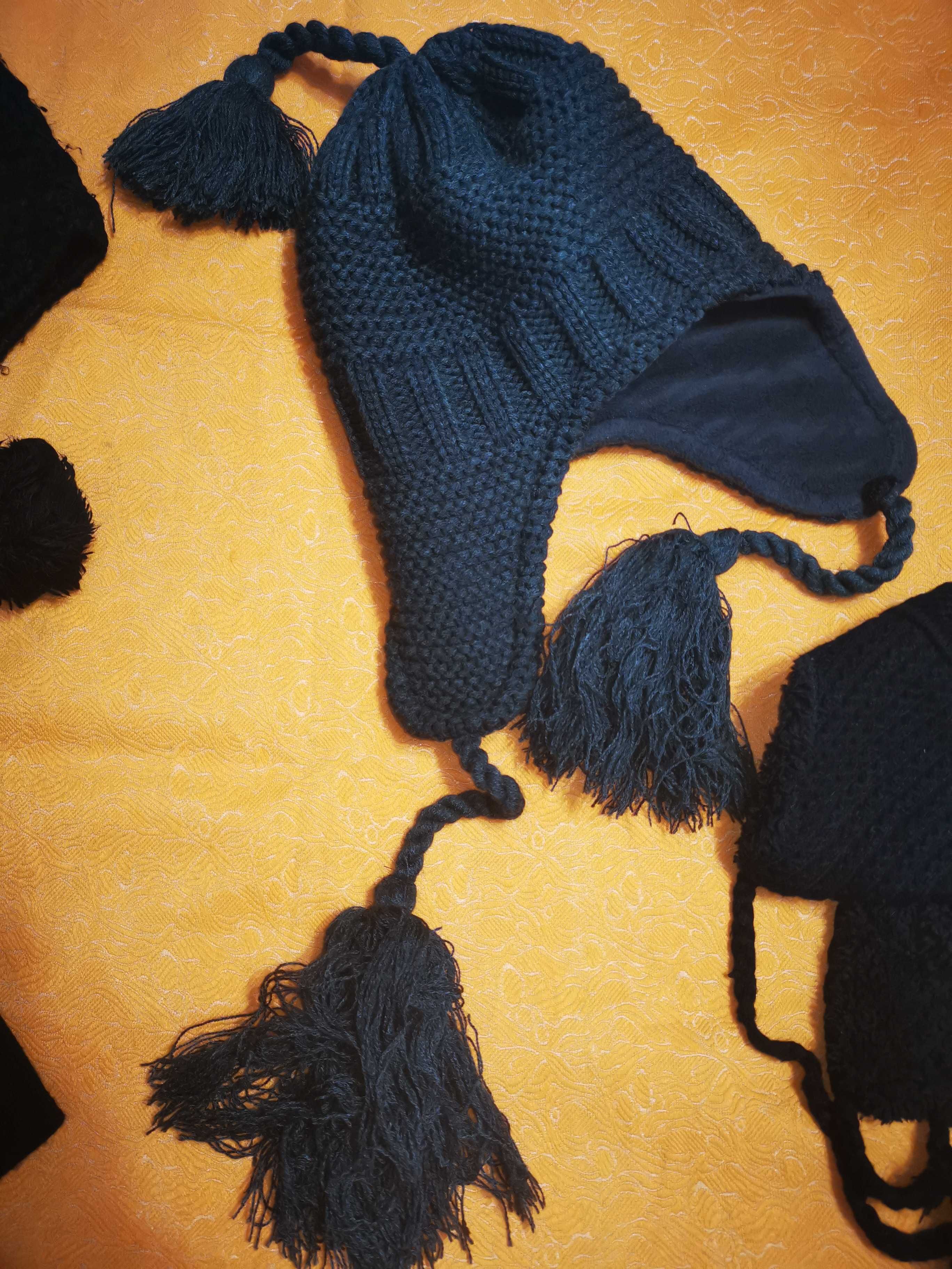 Зимни топли плетени шапки унисекс