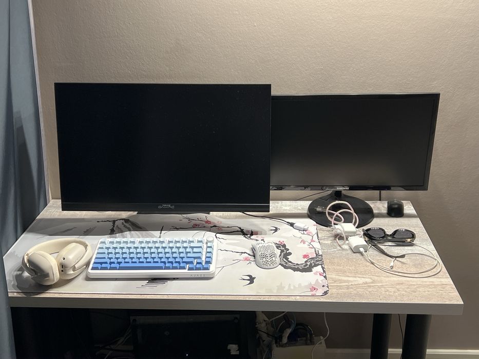 Комплект игровой монитор 2K 180Hz, клавиатура, мышь