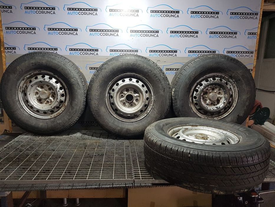 Jante aliaj Mitsubishi L200 2006 - 2010 (653) R16 +CAUCIUCURI 6*139.7