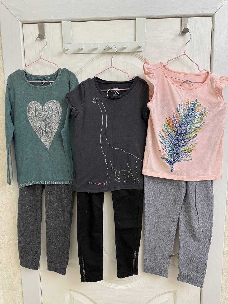 Лоты фирменной детской одежды ZARA, NEXT, H&M, размер 4/10 лет