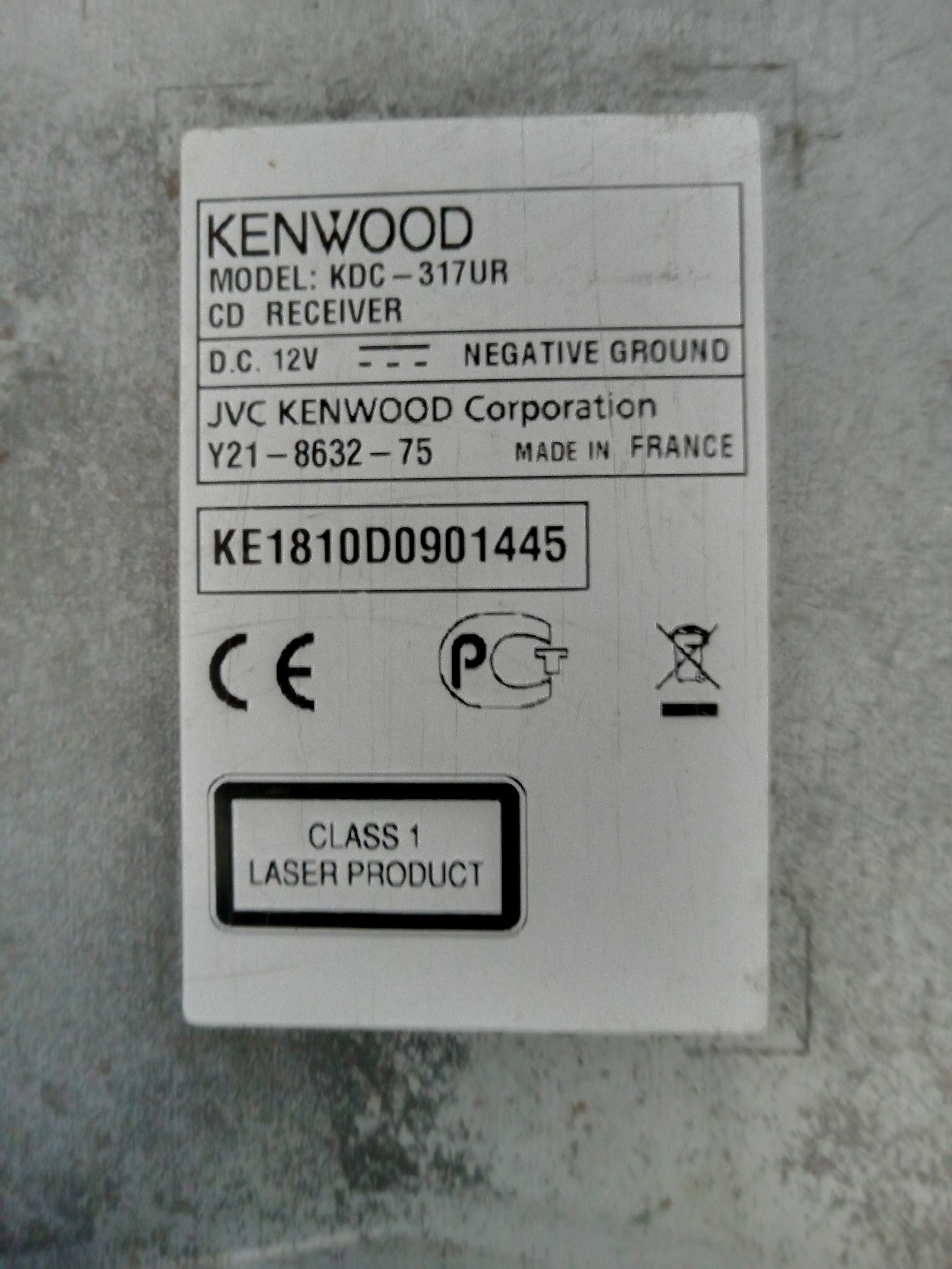 Kenwood KDC-317UR