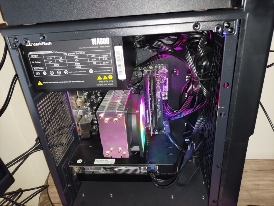 Компьютер Intel-Core i5 - 12400F, RX580 256Bit GDDR5,  SSD M2 Lexar 1T