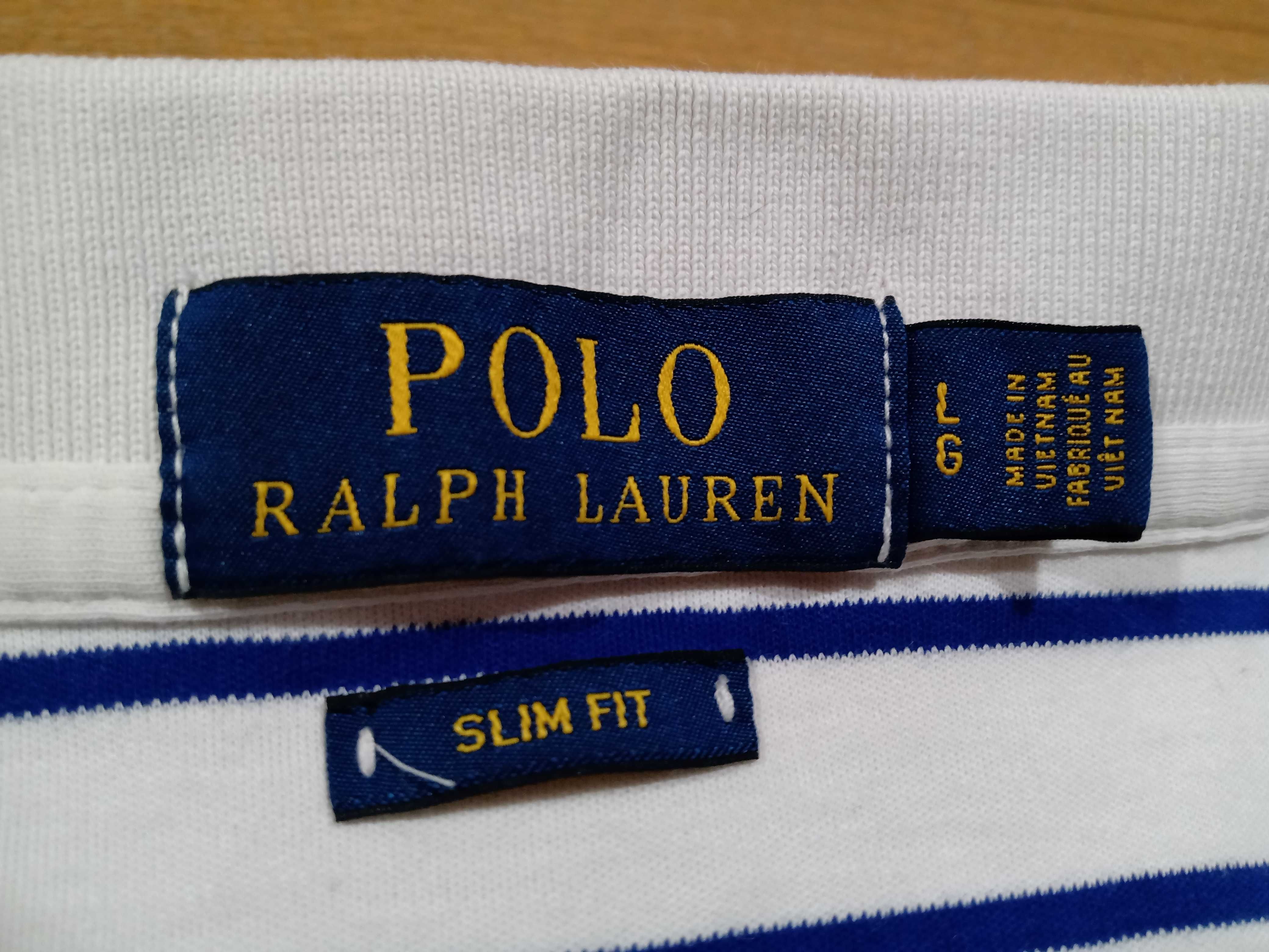 Polo Ralph Lauren Slim Fit тениска оригинал перфектна памуk и еластан