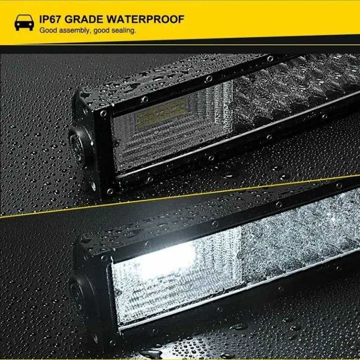 Mощен Лед бар/LED BAR, Прав/Извит 80см, 405W