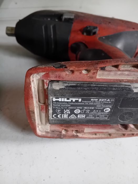 Pistol impact hilti 3/4   1/2