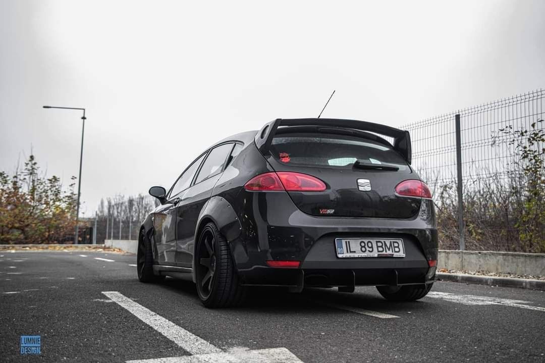 Lip Maxton wide body kit Seat Leon Cupra Aero Fr eleron Je Design bara