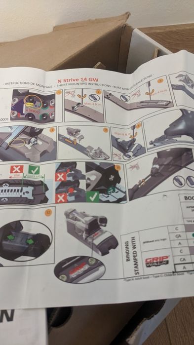 Legături schiuri Salomon N Strive 14 GW