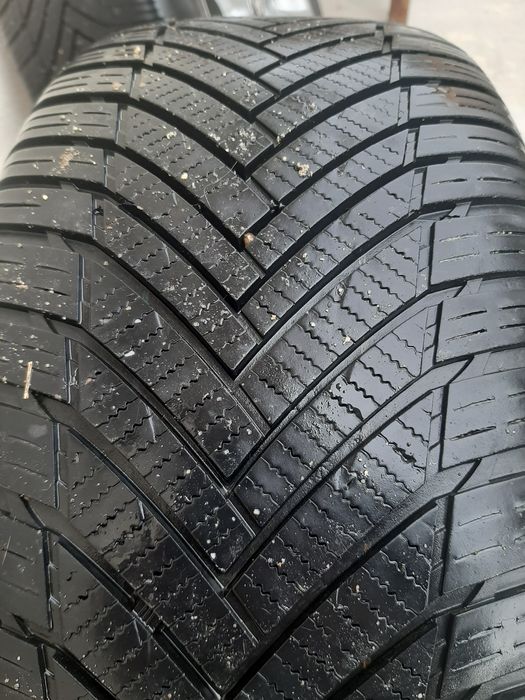 Jante OEM VW, R 17,  7.5 J,  et. 47 și anvelope allseason 225 50 17.