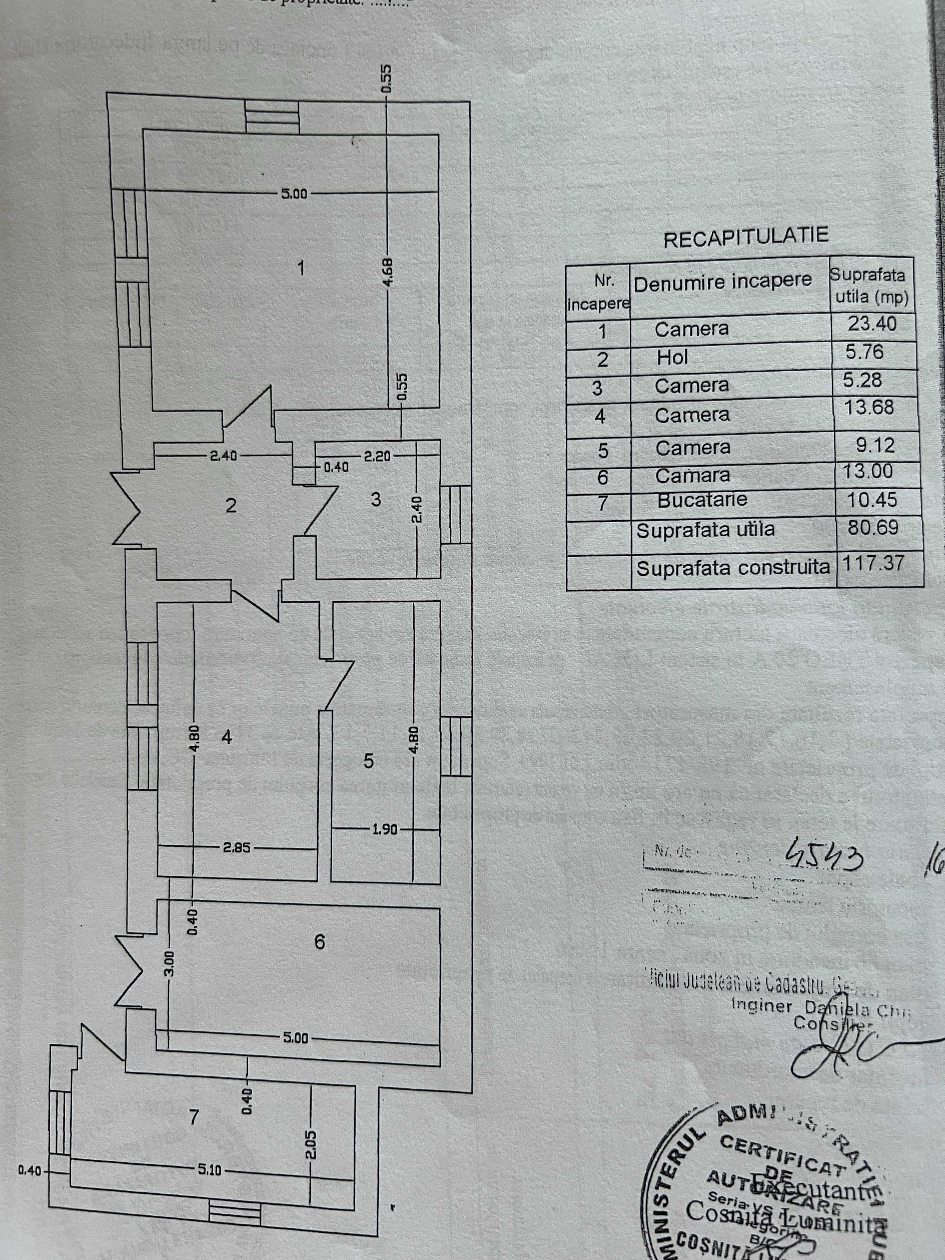 Vand Casa in sat Plopi com. Bunesti-Averesti