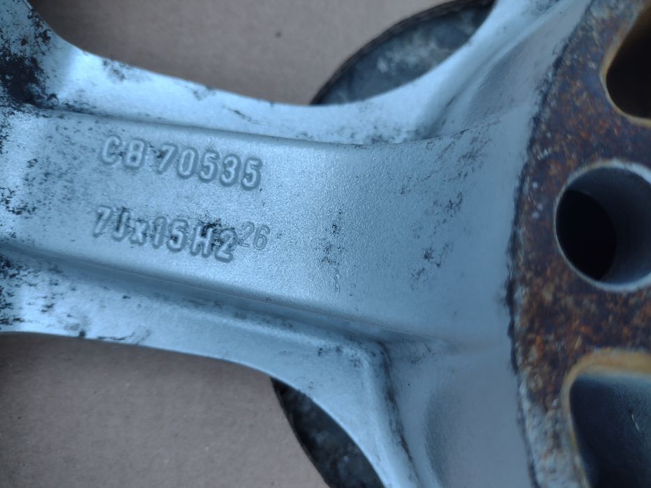 Перфектни Borbet 15-5x120 ET35 7j BMW E46