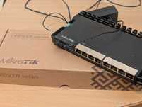 mikrotik рутер RB5009UG+S+IN и точка AP cAP XL