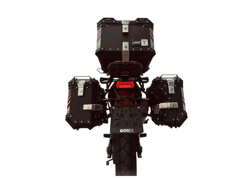 Motocicleta Voge 525 DSX, cutii bagaje incluse, culoare negru