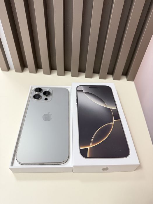 iPhone 16 Pro Max 512GB – Natural Titanium