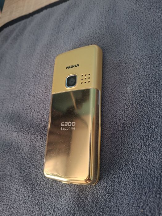 Nokia 6300 gold sapphire ca nou