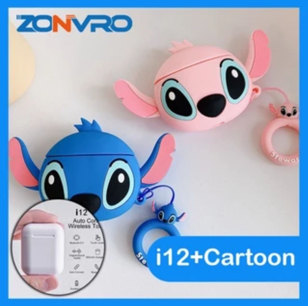 Безжични Слушалки Стич/Куроми Stitch earphones