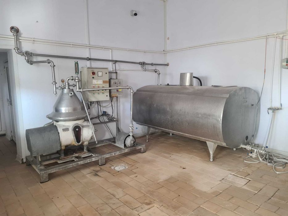 Fabrica de prelucrarea laptelui functionala  prelucrare 10000l lapte