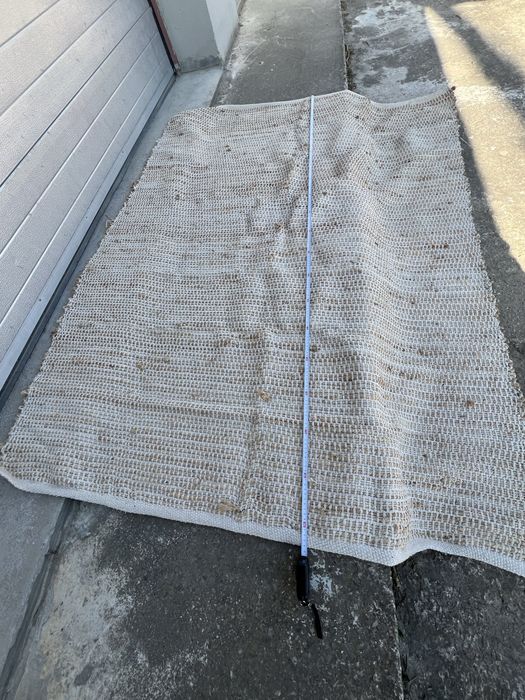 Юта килим ръчно плетен 150х190 см. НАТУРАЛ