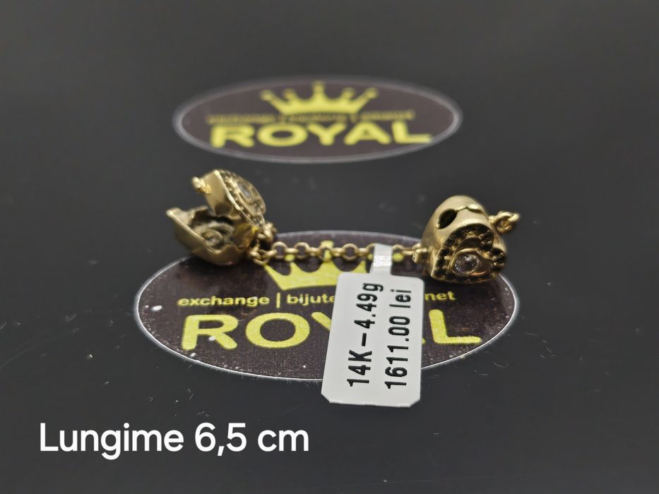 Bijuteria Royal: Charm bratara aur 14k/4.49 gr