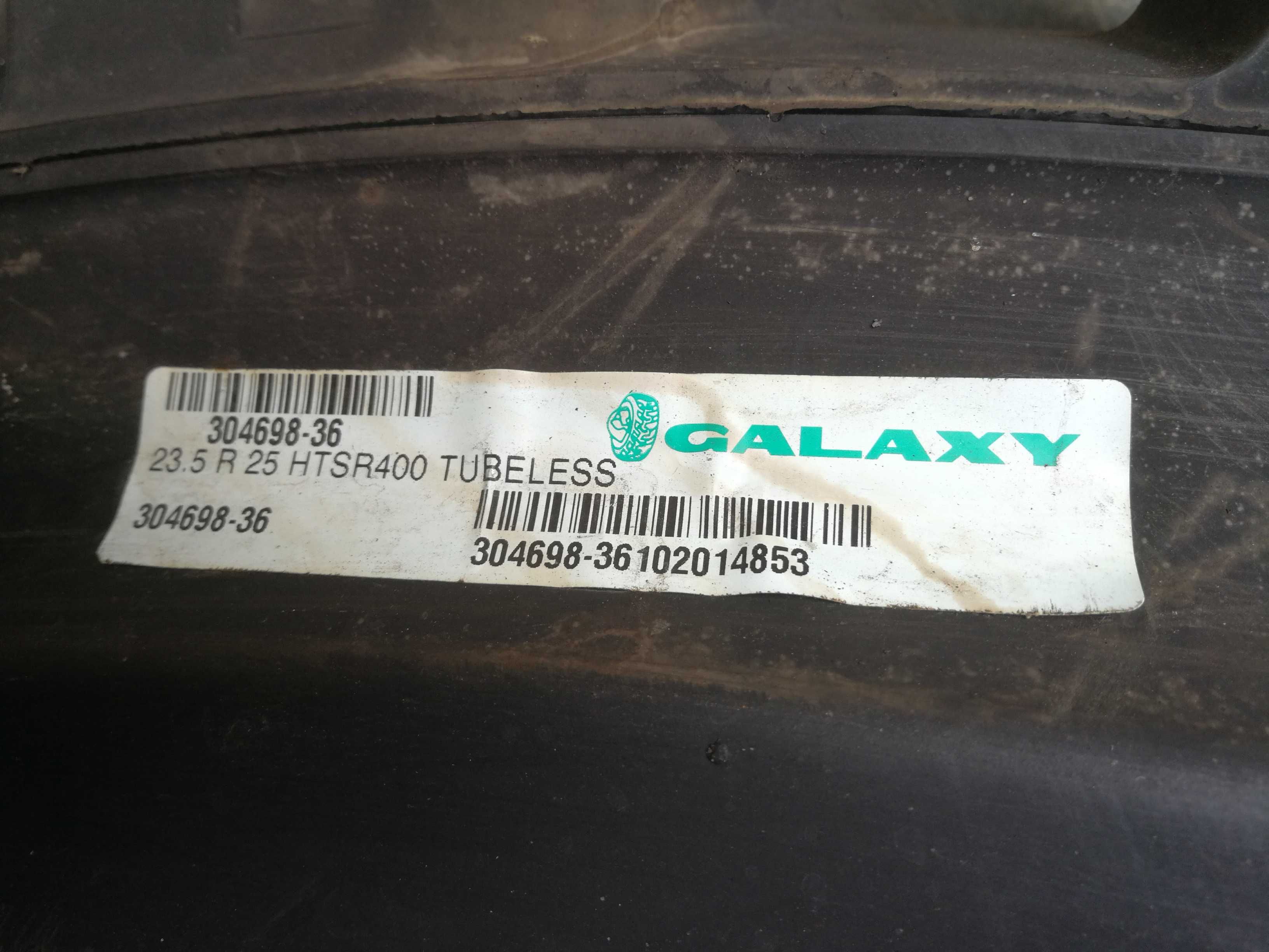 Нови индустриални гуми 23.5R25 Galaxy HTSR400 E-4/L-4 TL 201A2/185B