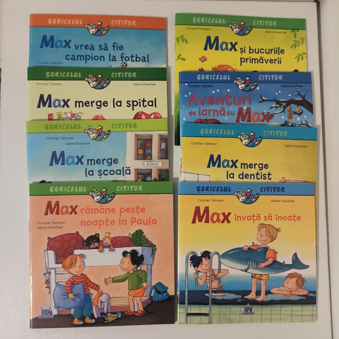 Lot 8 carti pentru copii - Max, editura Dph