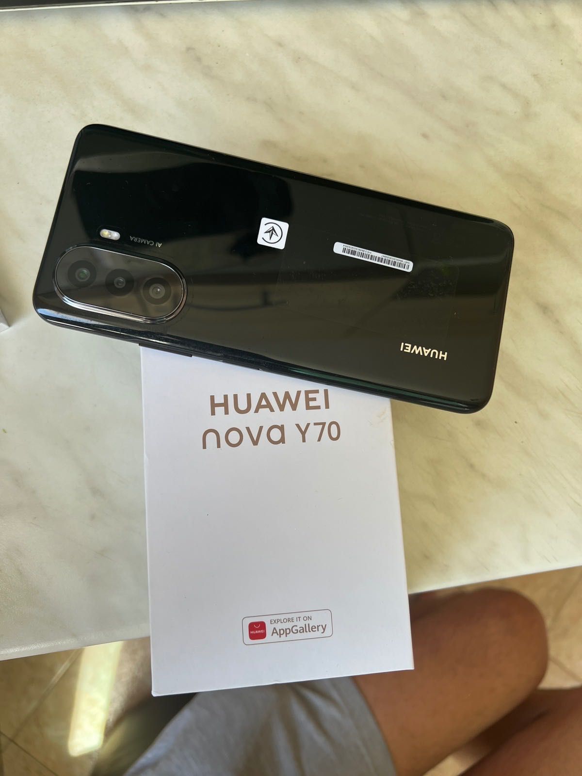 Huawei nova Y70 128gb Black