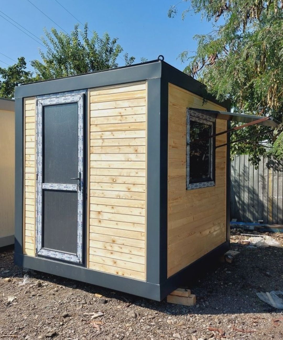 Container modular birou vestiar depozitare magazin fast-food vitrina