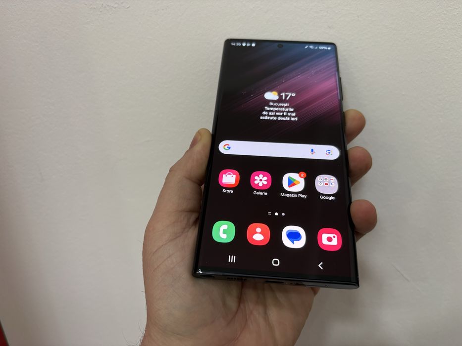 Samsung Galaxy S22 Ultra 5G, 256 gb, 12 gb ram, Black