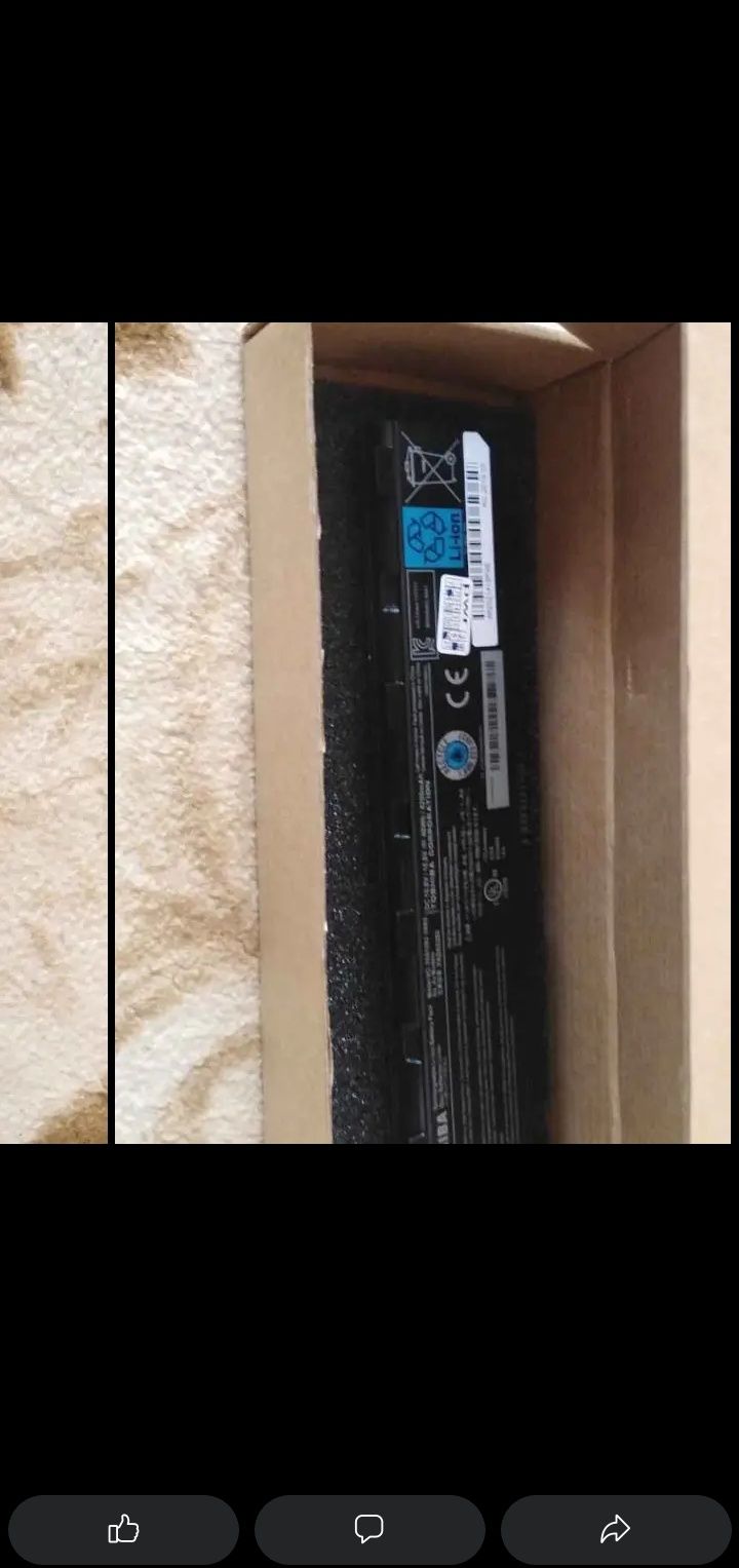 Vând baterie noua Toshiba pentru laptop