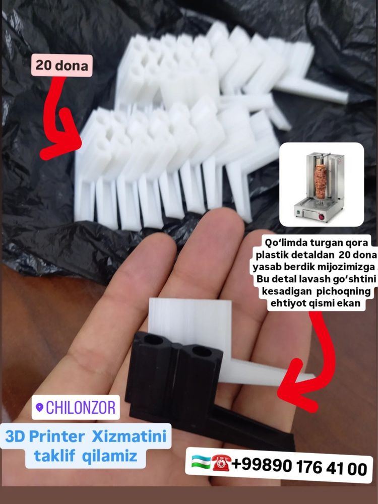 3D Printer Xizmati
