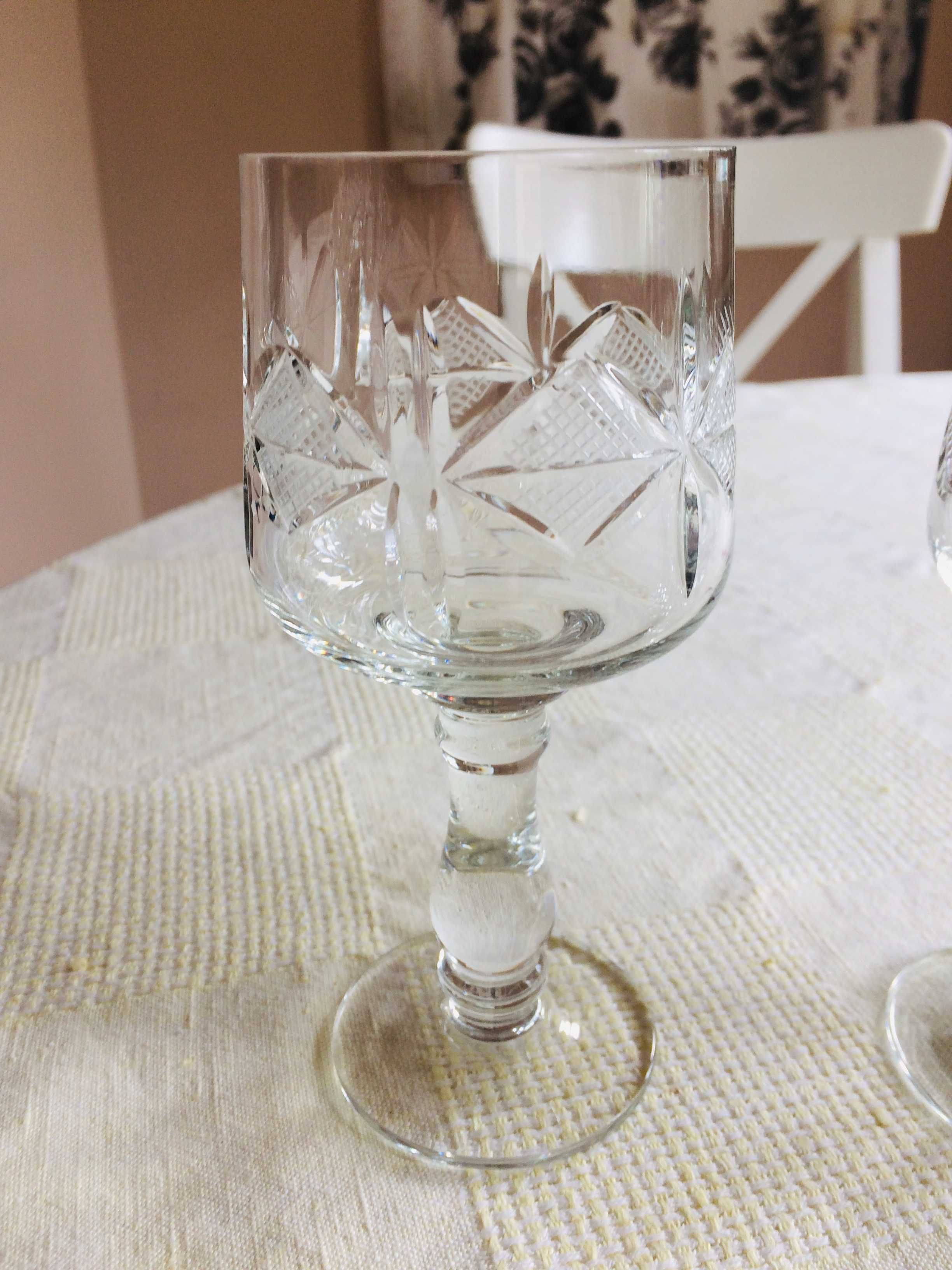 Кристални български чаши от соц време