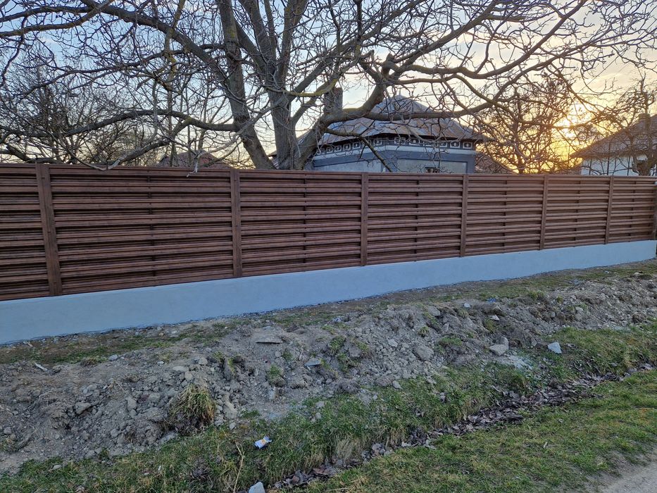 Garduri / Constructii- Structura / Panouri gard/ Trotuare beton