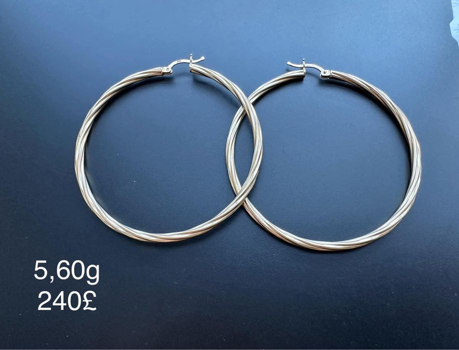 Cercei din aur. Nou 14 k