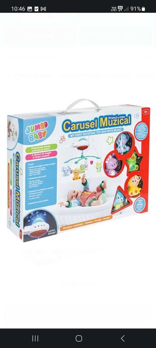 Carusel muzical pt patut Jumbo
