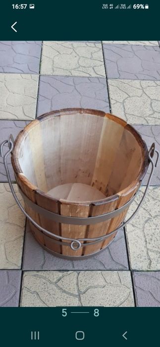 Farfurii butoaie coveti galeata furci de lemn