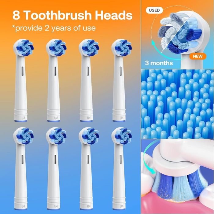 Bitvae R1 с 8 насадками электрическая зубная щётка