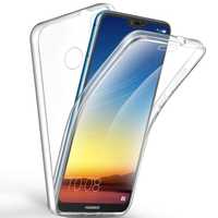 Huawei P20 Lite/Pro - Husa 360 Slim Fata Spate Silicon/Plastic