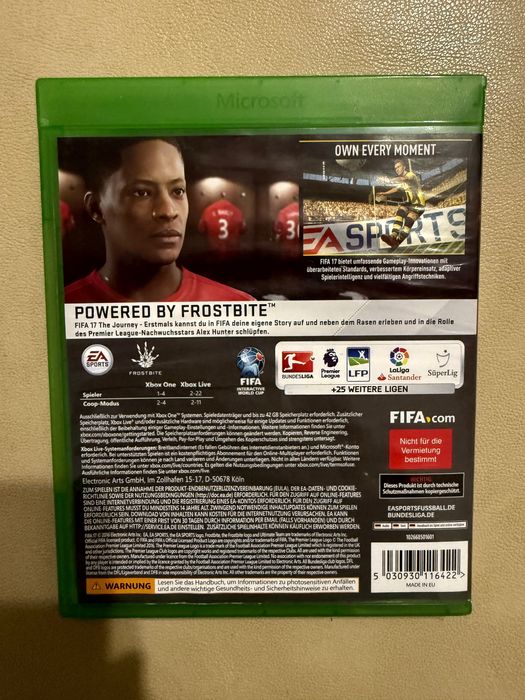 FIFA 17 и FIFA 18 за XBOX One