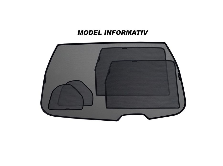 Perdele Lux Toyota Land Cruiser Prado 3 usi 2002-2009 ERK