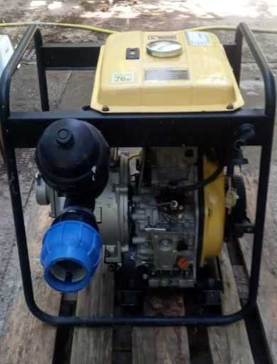 Motopompa Diesel Kipor KDP 30EX 3", 30mc/h, pornire la cheie