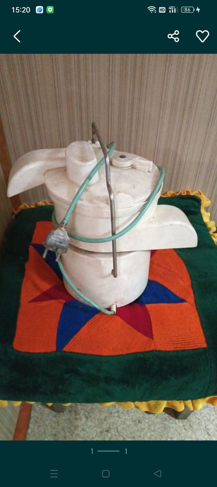 Соковыжималка СССР. Рабочая.