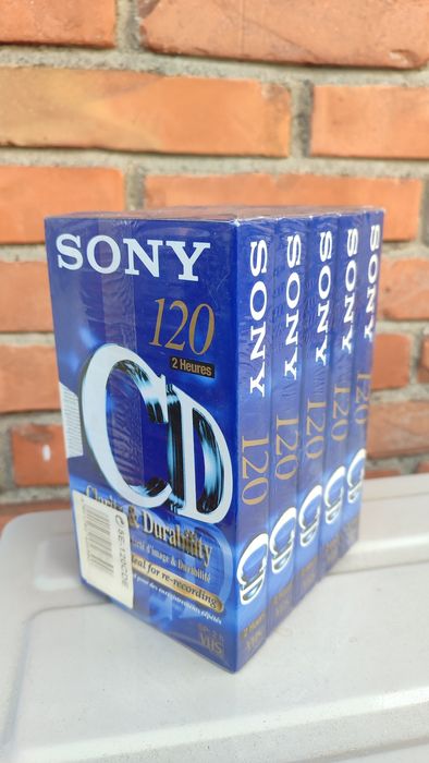 Видео касетка Сони Sony VHS видеокасета