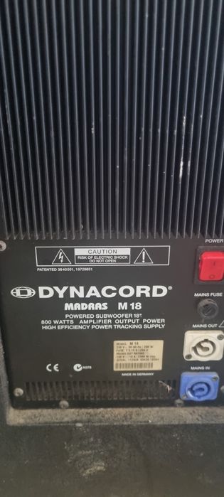 Sistem boxe Dynacord Madras 212 Madras M18