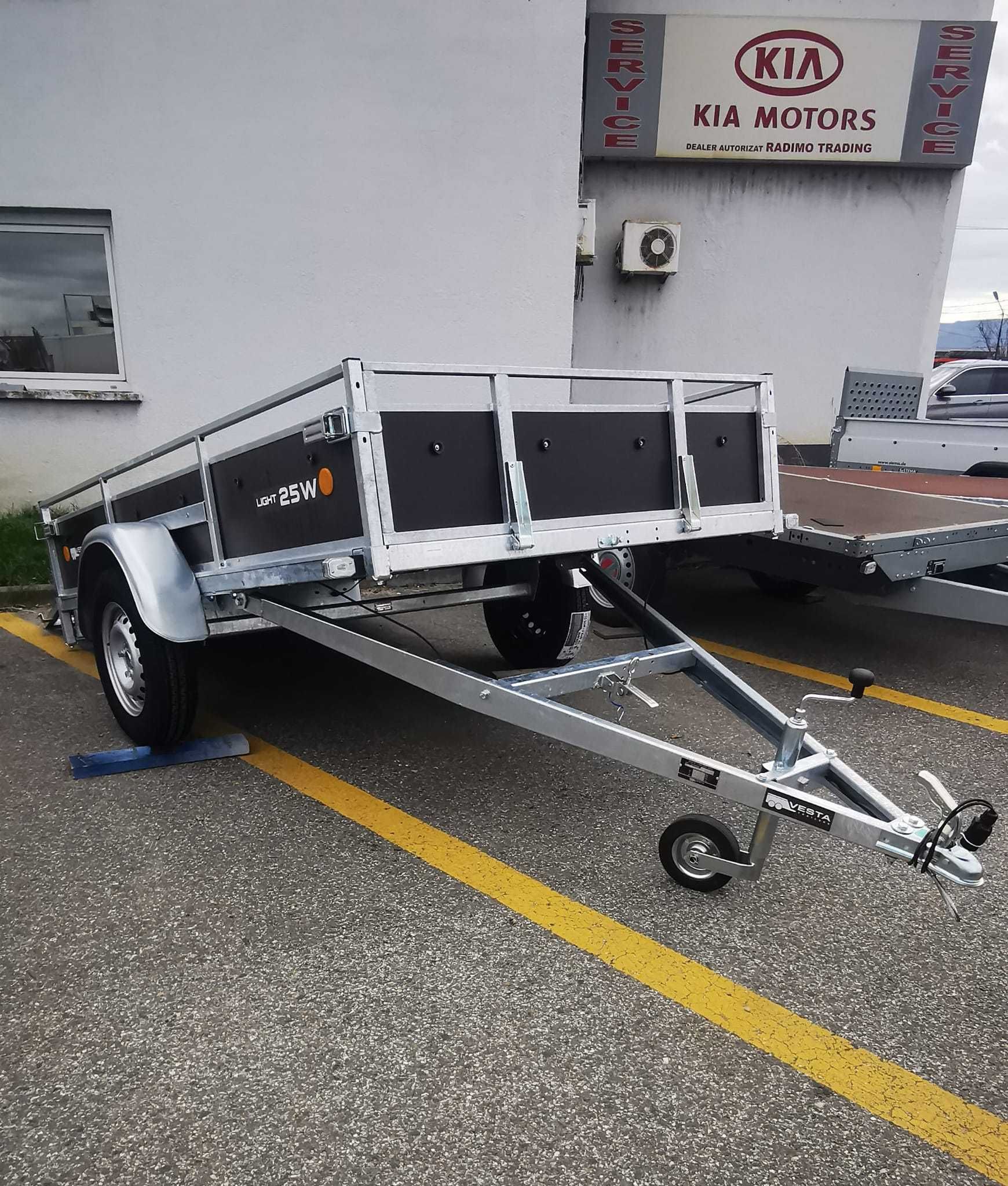 Remorca SUDATA 1 AX - CIV RAR 750kg: Marfuri, Atv&Moto,Utilaje,Peridoc