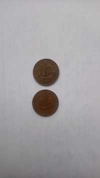 New pence 10 /1974,half penny '56 si '59